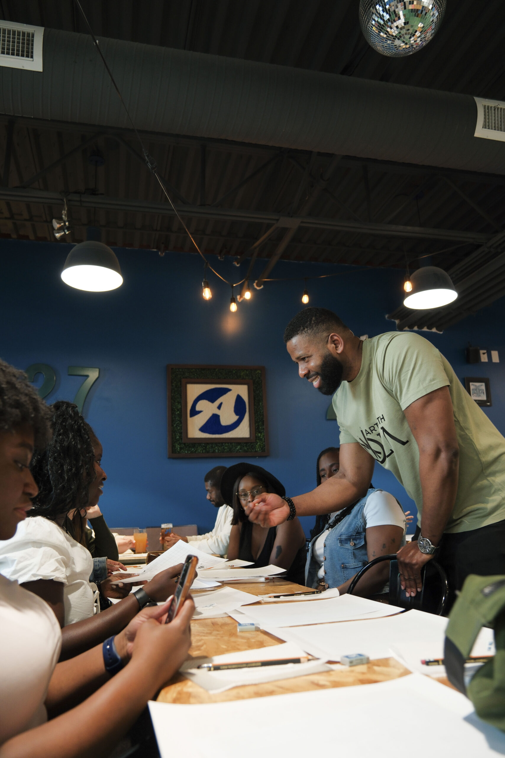 April 2025 Sip & Sketch Night at Arcadia Brewery